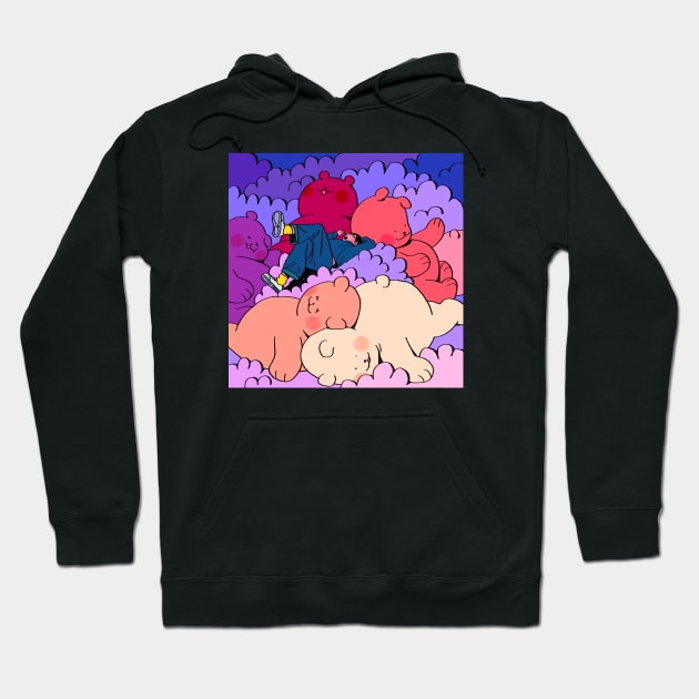 Bear Party Hoodie by LillianXie